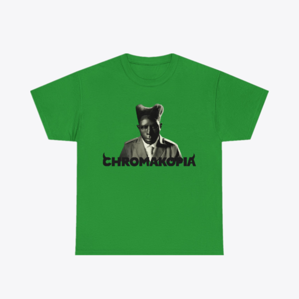 Face Green T Shirt